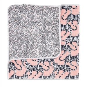 White Label Aden + anais blanket and bib